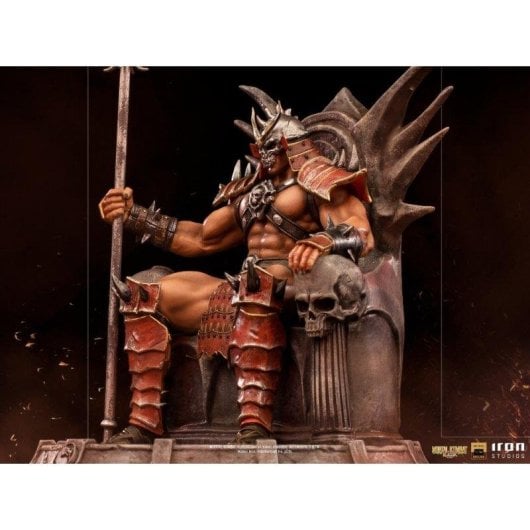 Figura Iron Studios Mortal Kombat Shao Kahn Deluxe Art Scale 1:10