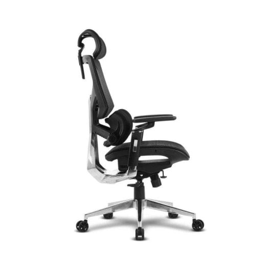 Offy Alpha Gamer Astrid Cadeira de Escritório Ergonómica Malha Preta