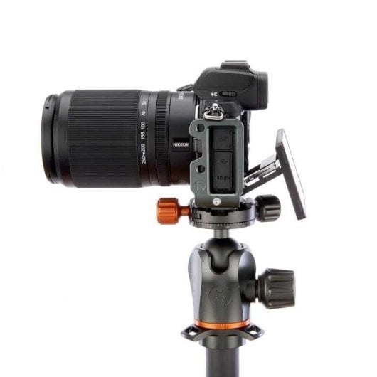 Suporte em L 3 Legged Thing Zayla para Nikon Z 50 Arca Swiss Cobre