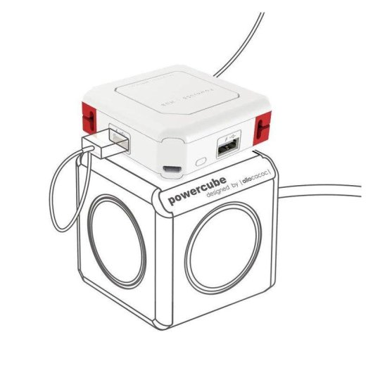 Hub Allocacoc 9302/EUUHUB 4 Portas USB 2.0 Branco alimentação AC/DC