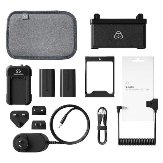 Kit accessoire Atomos ATOMACCKT4 compatibilité NINJA, SHINOBI, ZATO, batterie incluse