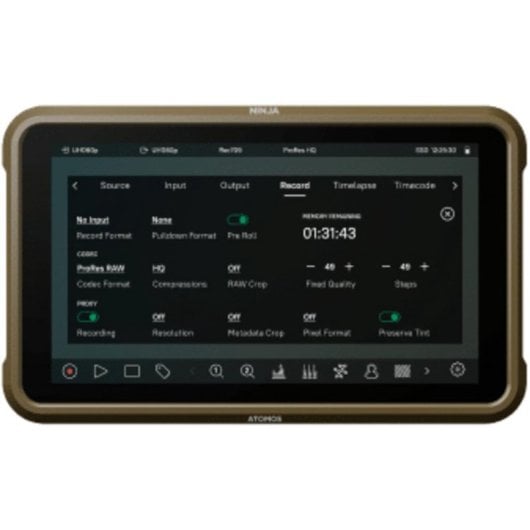 Moniteur pour caméra Atomos Ninja Ultra 5.2" HDR 1000 nits ProRes RAW Wi-Fi