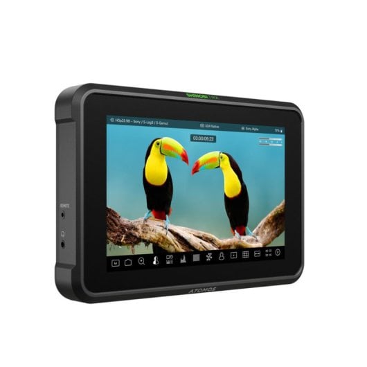Monitor Atomos Shinobi 7 RX 7" HDR 2200 nits Wi-Fi 5G Touch Control
