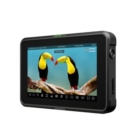 Monitor Atomos Shinobi 7 RX 7" HDR 2200 nits Wi-Fi 5G Touch Control
