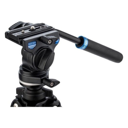 Stativ Benro TSL08AS2CSH Aluminium 147 cm S2 Compact Kopf Tasche