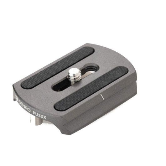 Schnellwechselplatte Benro PU50X für VX20 Arca Swiss Anti-Rutsch 50 x 38 mm