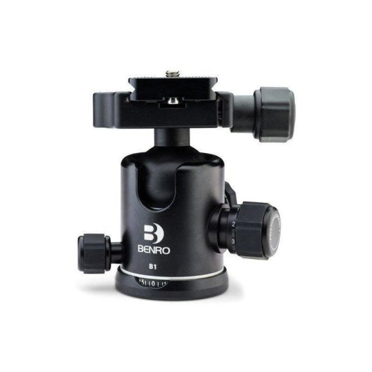 Kopf für Stativ Benro B1 Panorama 360° Kugel 36 mm schwarz