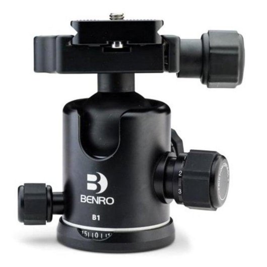 Kopf für Stativ Benro B1 Panorama 360° Kugel 36 mm schwarz