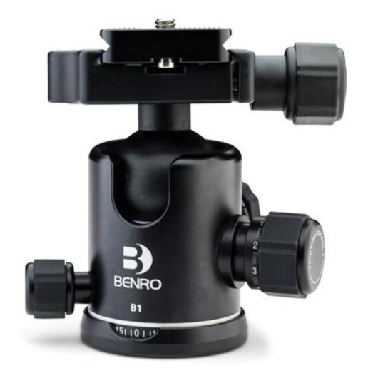Kopf für Stativ Benro B1 Panorama 360° Kugel 36 mm schwarz