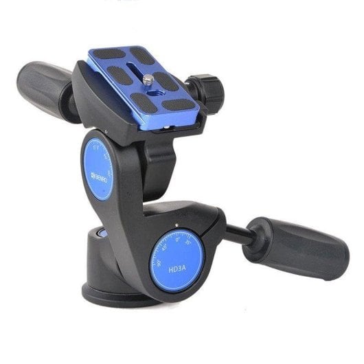 Tête de trépied Benro HD3A magnésium 12 kg Arca-Swiss panoramique