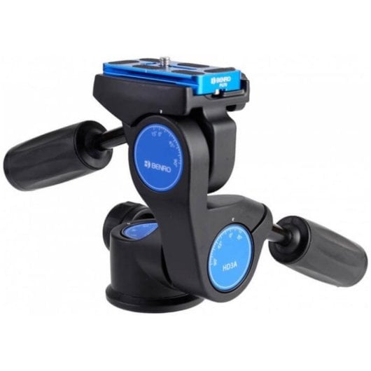 Tête de trépied Benro HD3A magnésium 12 kg Arca-Swiss panoramique