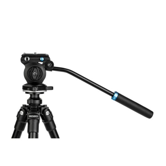Tête pour trépied Benro S2PRO Fluide Base Plate 2,5kg Aluminium CNC
