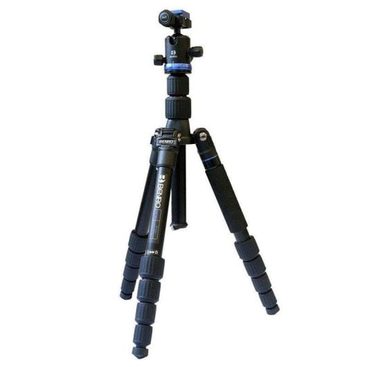 Trépied Benro iFoto Fif19aib0 aluminium rotule IB0 charge 8 kg 1470 mm