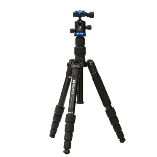 Trépied Benro iFoto Fif19aib0 aluminium rotule IB0 charge 8 kg 1470 mm