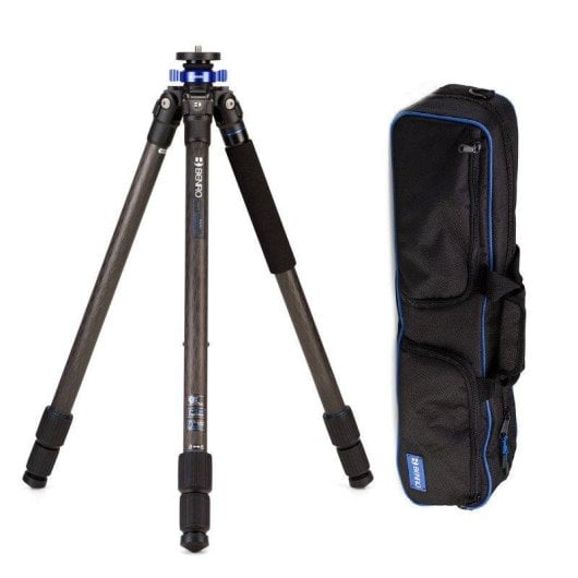 Trépied Benro Mach3 TMA27C Carbone Twist Lock 3 Sections 162 cm