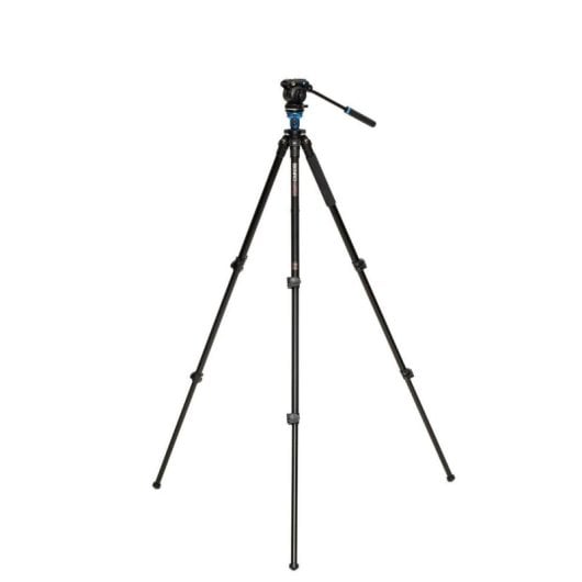 Trépied Benro A1573FS2PRO Tête S2 PRO 2,5 kg 157,5 cm Noir
