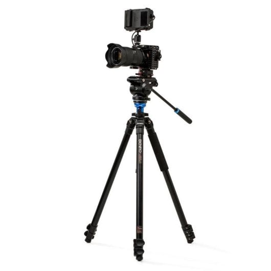 Trépied Benro A2573FS4PRO avec rotule vidéo, aluminium, 177 cm, 4 kg