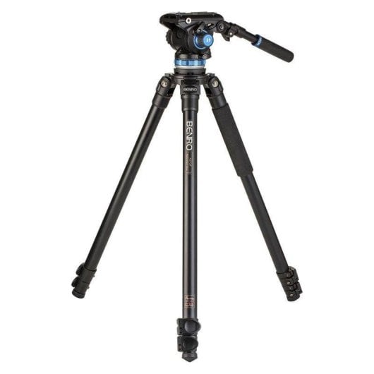Treppiede Benro A373fb con Testa Video FS6pro Controllo Preciso 3 Sezioni