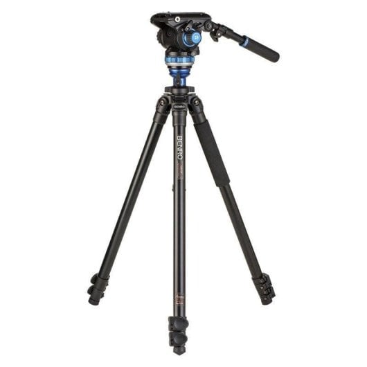 Trépied Benro A2573FS6PRO Aluminium Tête Vidéo FS6PRO 161 cm 6 kg
