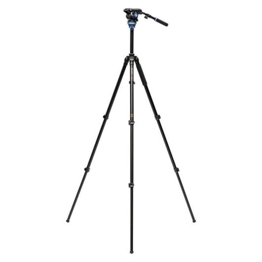 Trépied Benro A2573FS6PRO Aluminium Tête Vidéo FS6PRO 161 cm 6 kg