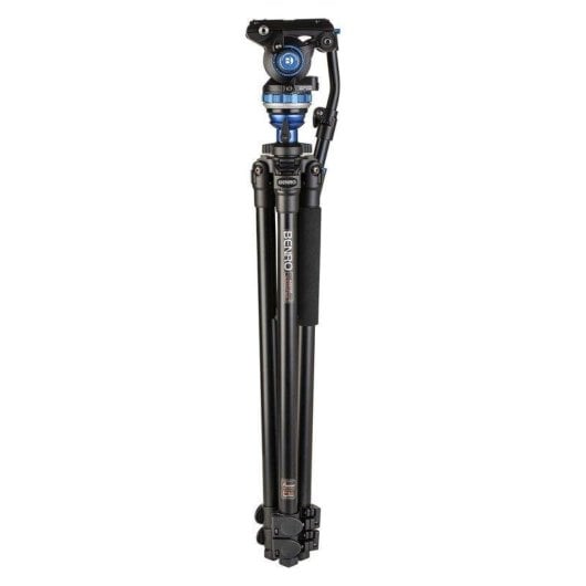 Trépied Benro A2573FS6PRO Aluminium Tête Vidéo FS6PRO 161 cm 6 kg