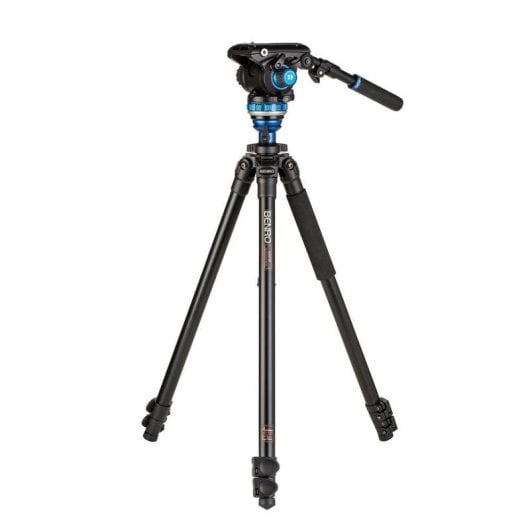 Trépied Benro A2573FS6PRO Aluminium Tête Vidéo FS6PRO 161 cm 6 kg