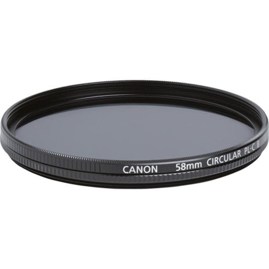 Filtre de lentille Canon 2188B001 Polarisant 58 mm Noir