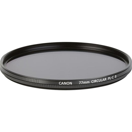 Filtre d'objectif Canon 2191B001 Polarisant 77 mm Noir Haute Performance