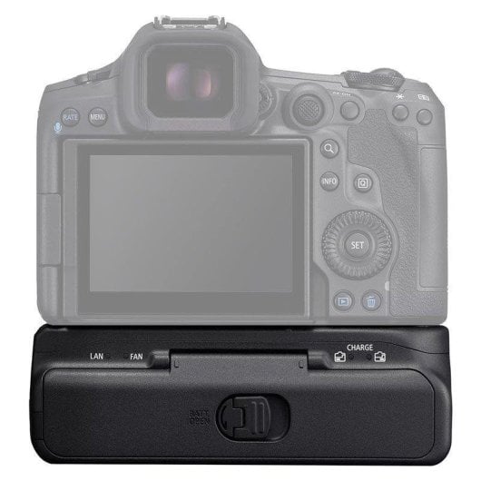 Grip Canon CF-R20EP ventilateur refroidissement EOS R5 II Ethernet batteries