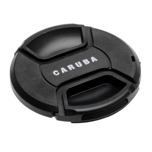 Bouchon d'objectif Caruba Clip Cap 55mm Noir avec cordon