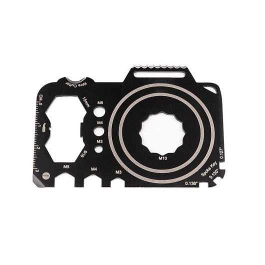 Herramienta multifunción Caruba D232311 Tarjeta compacta para fotografía y aventura