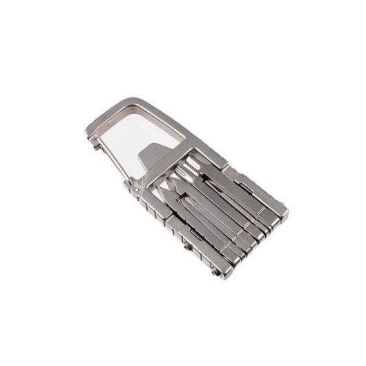 Mosquetón multiusos Caruba D232321 con herramientas integradas