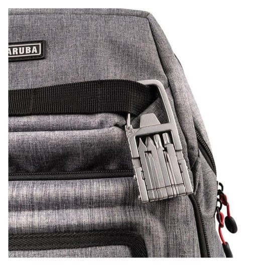 Mosquetón multiusos Caruba D232321 con herramientas integradas