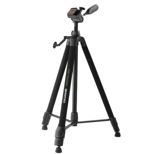 Trépied Cullmann Primax 390 Aluminium 169cm rotule 3D mousse sac inclus