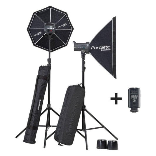Studioblitz Set Elinchrom D-LITE RX 4 Softbox To Go 2x400Ws Multi-Voltage