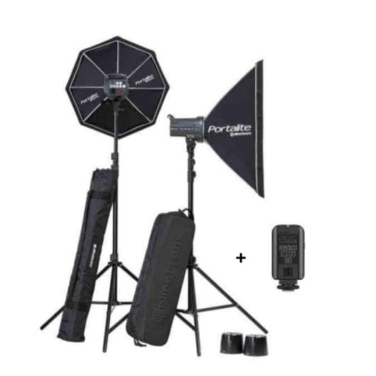 Studioblitz Set Elinchrom D-LITE RX 4 Softbox To Go 2x400Ws Multi-Voltage