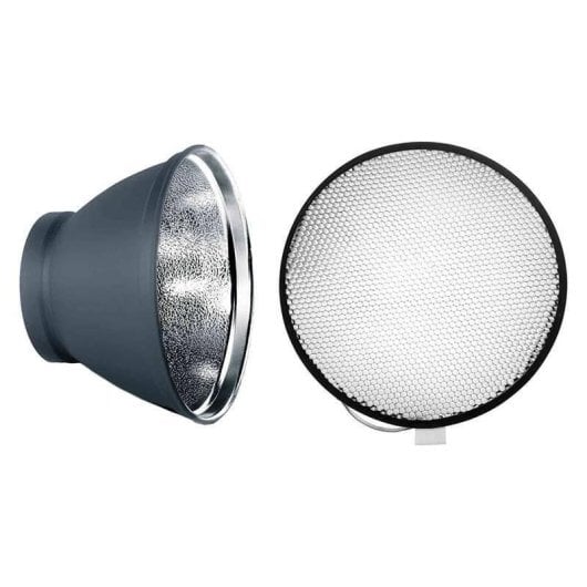 Riflettore Elinchrom EL26050 21cm con Griglia 30° Kit Illuminazione