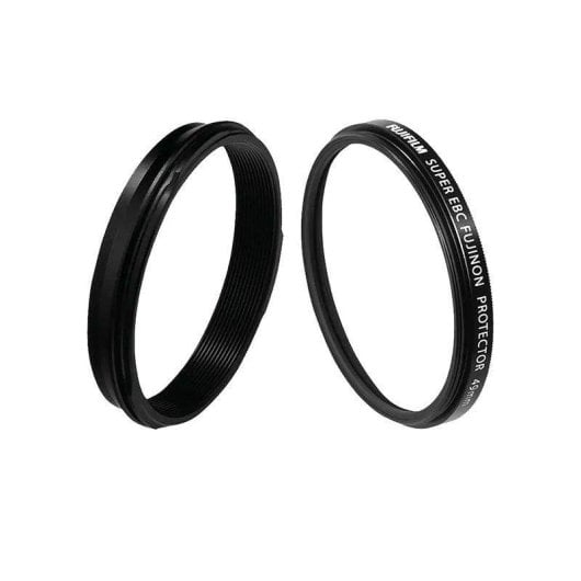 Kit d’accessoire Fujifilm X100V Noir Filtre WR Bague AR-X100 Protection