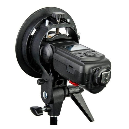 Blitzhalterung Godox S2 Bowens kompatibel Schwarz Handgriff