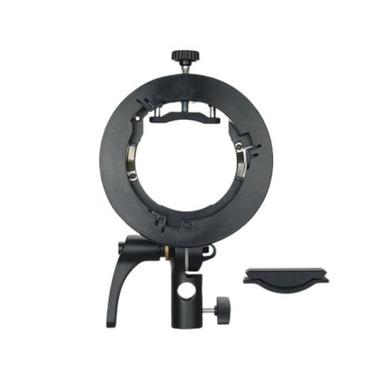 Blitzhalterung Godox S2 Bowens kompatibel Schwarz Handgriff