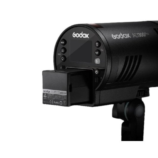Flash fotográfico Godox AD300Pro 300 W autonomia TTL HSS recarregável