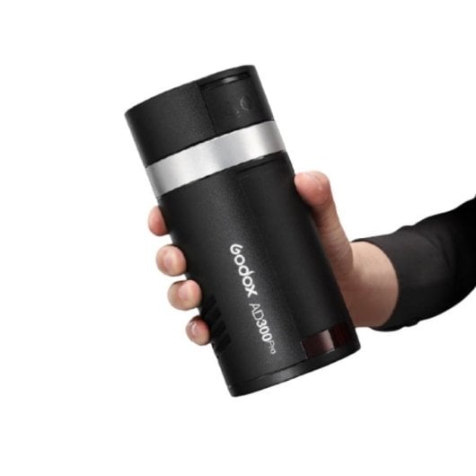 Flash fotográfico Godox AD300Pro 300 W autonomia TTL HSS recarregável