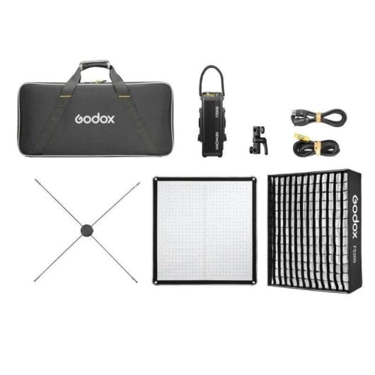 Pannello LED Godox F200Bi Bi-Color 200W Knowled IP65 65x63cm DMX