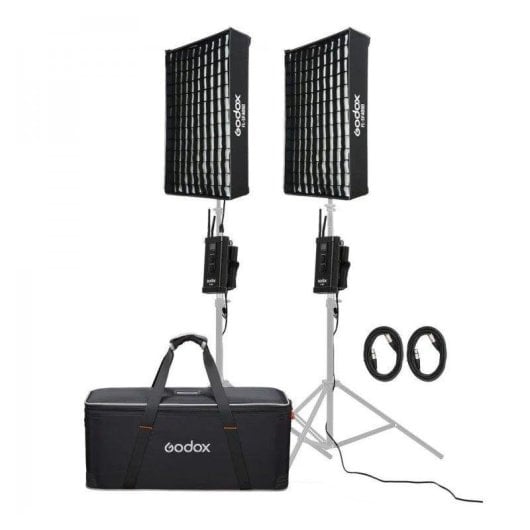Painel LED Godox FL100-K2 Painel Flexível 100W com Softbox e Bolsa