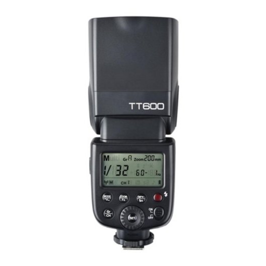 Flash Godox TT600 Guide 60 Zoom 20-200mm 2.4GHz LCD Haute Vitesse