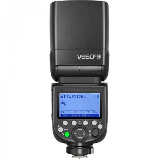 Flash Godox V860III Compatível Nikon TTL HSS 76 Ws Rádio Wireless