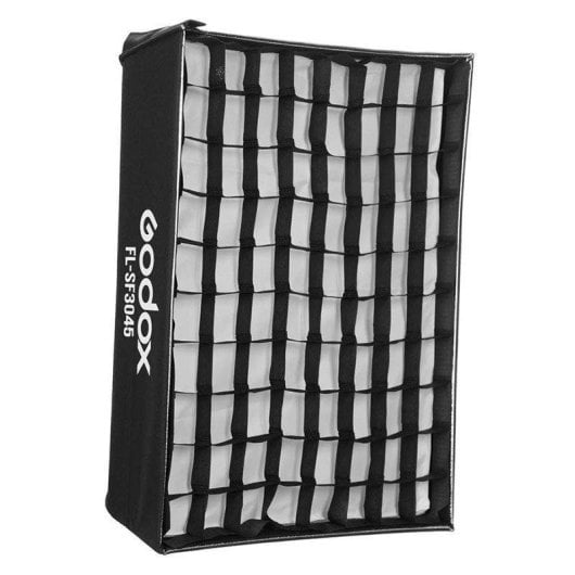 Softbox Godox FL-SF3045 30x45 cm Prata Interior com Grelha e Bolsa