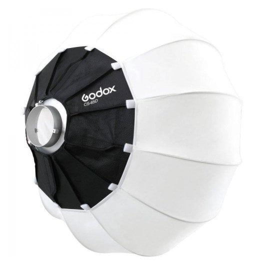 Boîte à lumière Godox CS-65D Lanterne 65cm Monture Bowens 270°