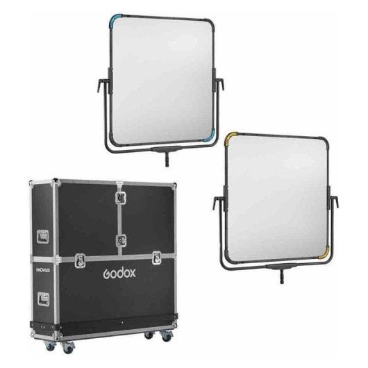 Réflecteur Godox LiteFlow 100 Kit 1 diffusion polyvalente 100x100cm flightcase