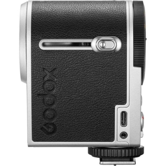 Flash Godox Lux Cadet Black-silver rétro, compact, batterie lithium intégrée